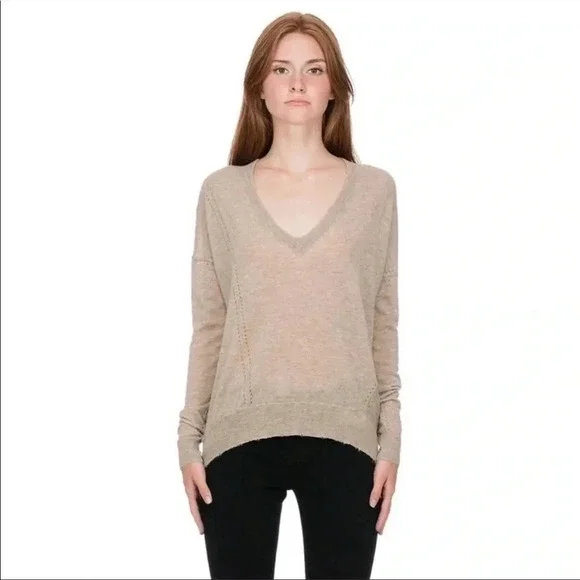Zadig & Voltaire Brume cashmere sweater - Picture 1 of 9